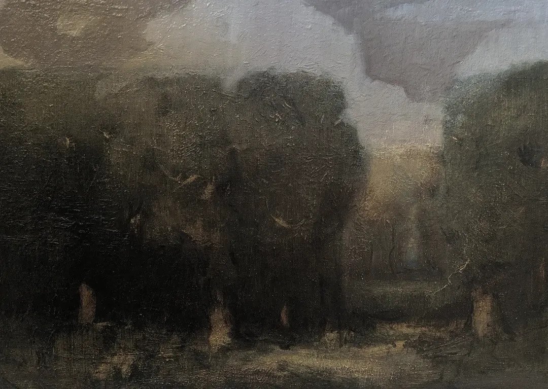 Oaks by the Cumulus Clouds — Filip von Buchwald